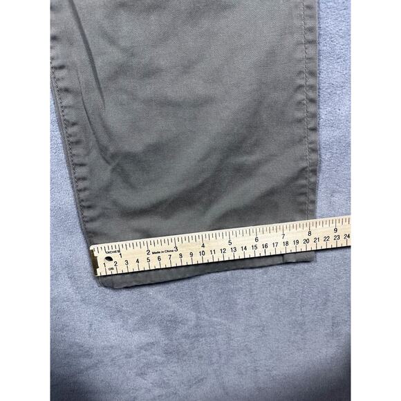 7 for All Mankind Jeans Men's 30 Gray Denim Cotton Carsen Mid-Rise Straight Leg - Picture 9 of 9